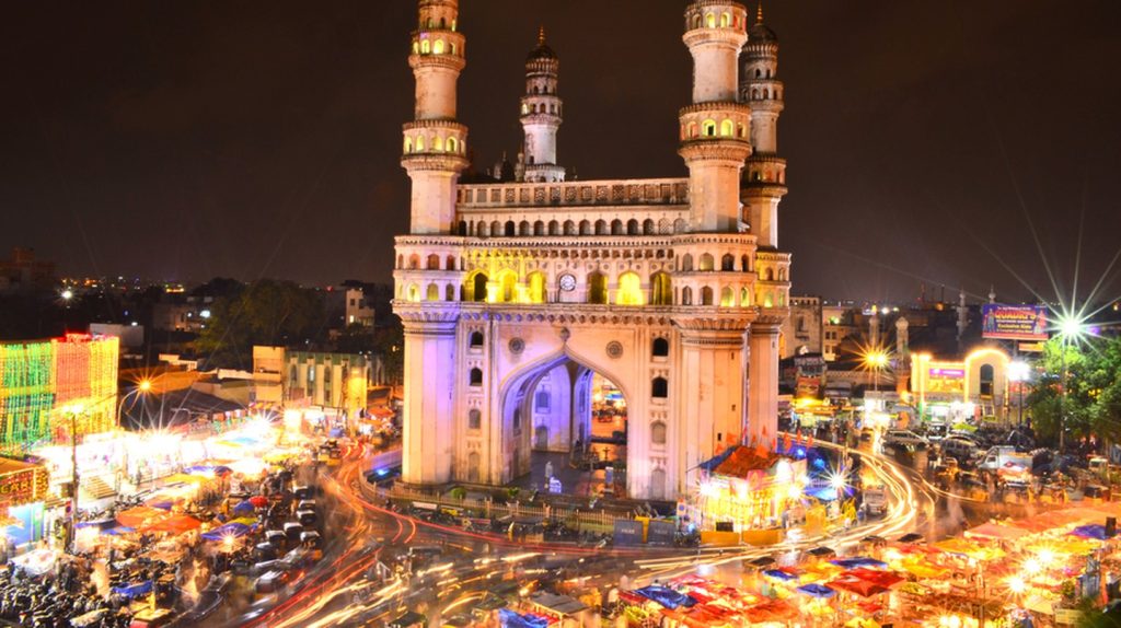 hyderabad tourist places at night